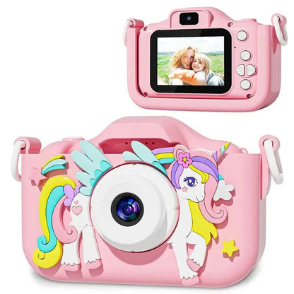 Children Camera 1080P HD Toddler Digital Video Camera 2.0-inch Kids Camera with Silicone Cases