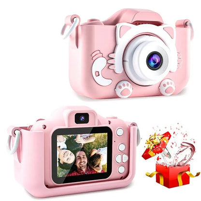 Children Camera 1080P HD Toddler Digital Video Camera 2.0-inch Kids Camera with Silicone Cases