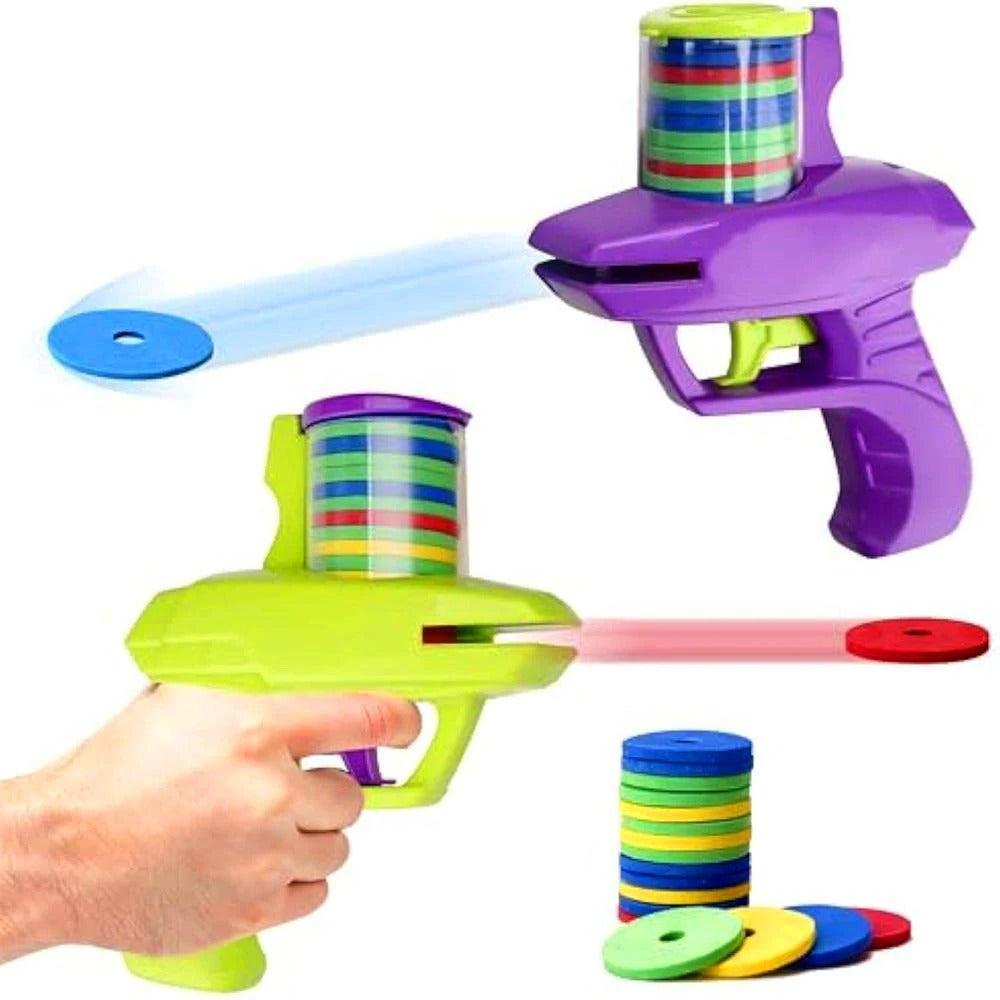 Flying Disc Shooting Launcher Gun