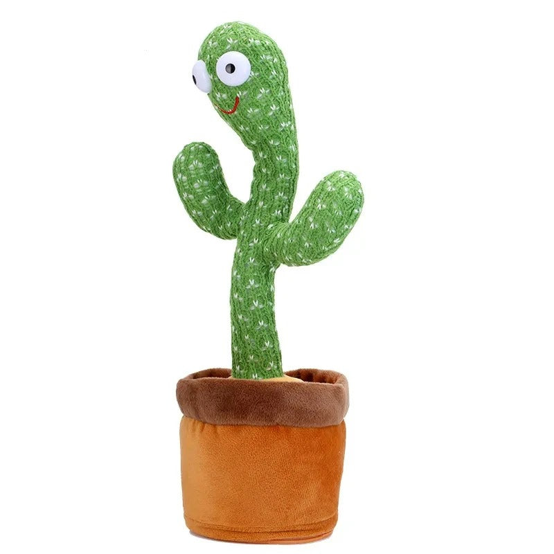 Dancing Talking Cactus Toys For Baby Boys And Girls, Singing Mimicking Recording Repeating What You Say Sunny Cactus Up Plus