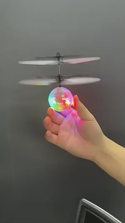 Led Light Suspension Crystal Ball Infrared Induction RC Gesture Control